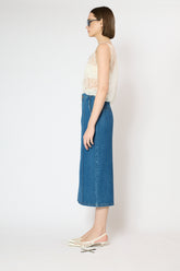SLEEVELESS ORGANZA TOP